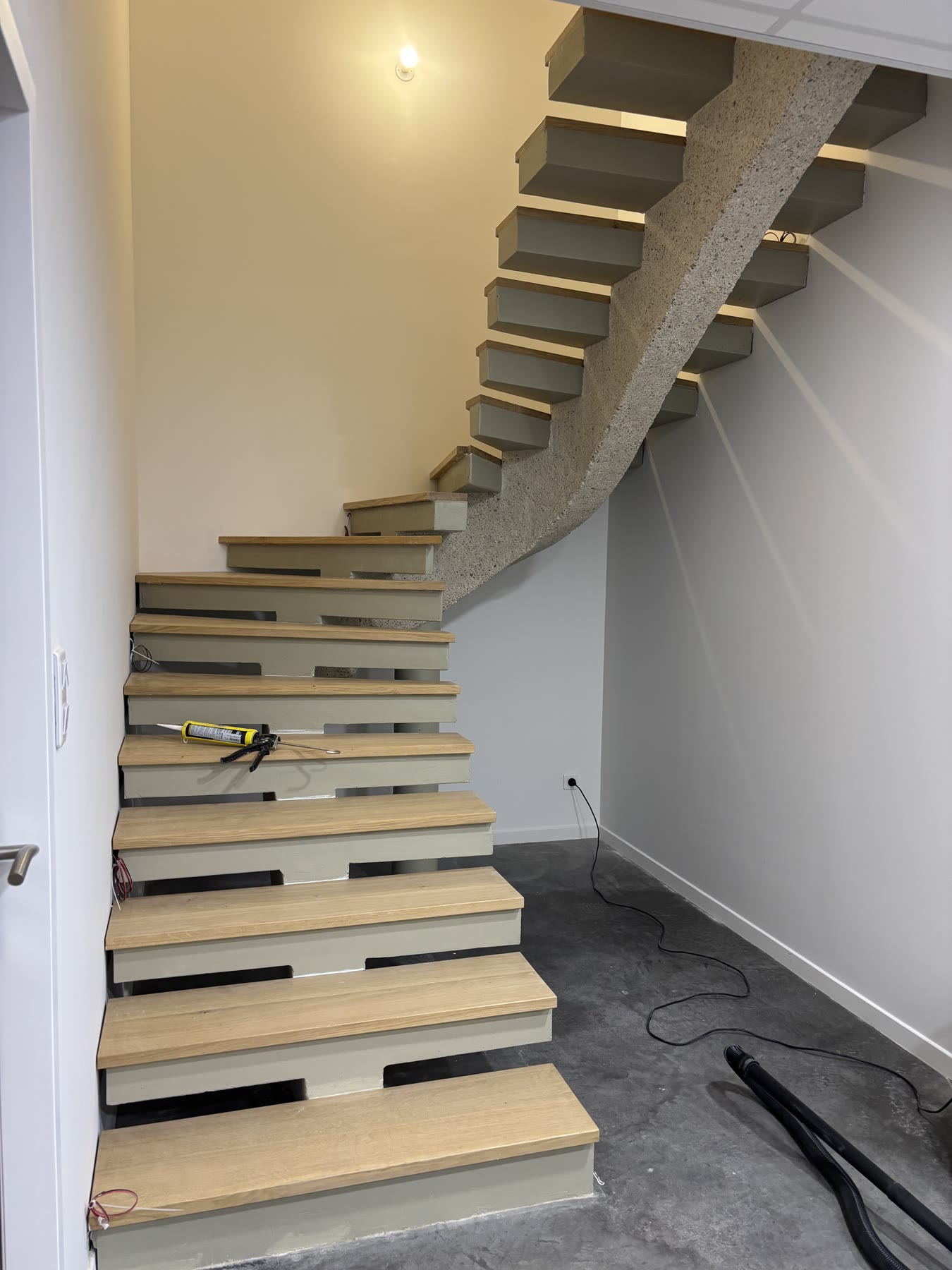 Escalier en béton