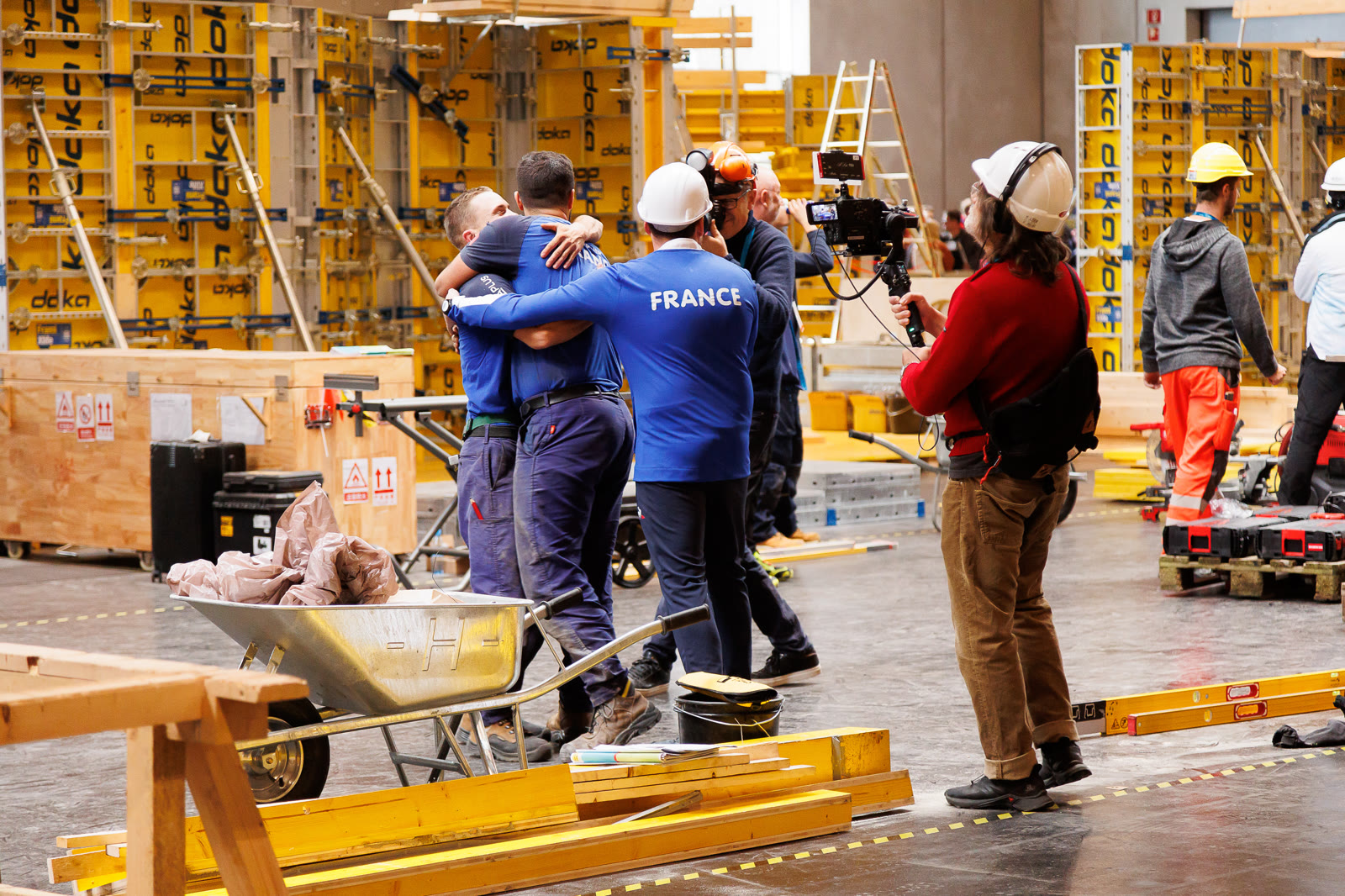Émotion d'équipe, Équipe de France WorldSkills